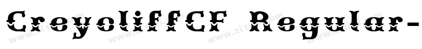 CreycliffCF Regular字体转换